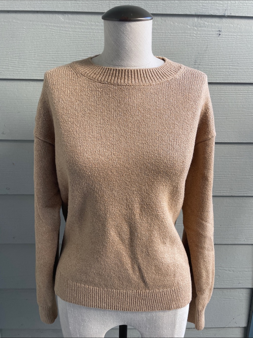 Banana Republic Women's Crewneck Sweater in Light Tan